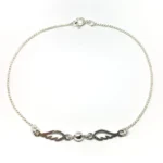 PULSERA CON ALITAS DE PLATA 925