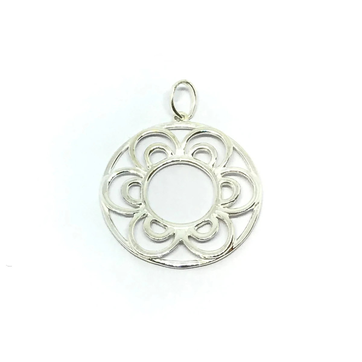 PDY102423-scaled-1 DIJE CON FLOR CALADA PLATA 925 - Imagen 1