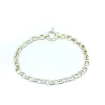 PULSERA ROLO PLATA 925