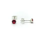 AROS CRISTAL ENGARZADOS PLATA 925
