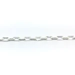 CADENA DE PLATA ESLABON FORCET HILO 100