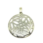 DIJE FLORA PLATA 925