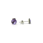 AROS CRISTAL PLATA 925