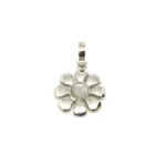 DIJE FLOR PLATA 925