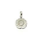 DIJE FLOR CON NÁCAR DE PLATA 925