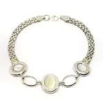 PULSERA AURA DE PLATA 925 CON NÁCAR