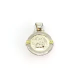 DIJE ANGEL DE LA GUARDA PLATA 925