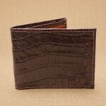 BILLETERA SIMPLE EN CUERO CROCCO - Imagen 5