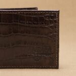 BILLETERA SIMPLE EN CUERO CROCCO - Imagen 3