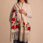 PASHMINA DE LANA BORDADA