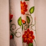 PASHMINA DE LANA BORDADA - Imagen 4