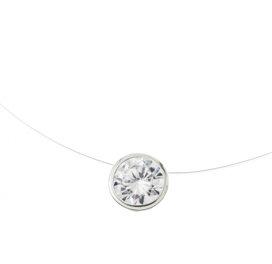 producto_3455_1 COLLAR DE TANZA CON CUBIC CIRCULAR DE PLATA 925 - Imagen 1