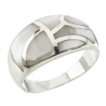 ANILLO VITRA DE PLATA 925 CON NACAR