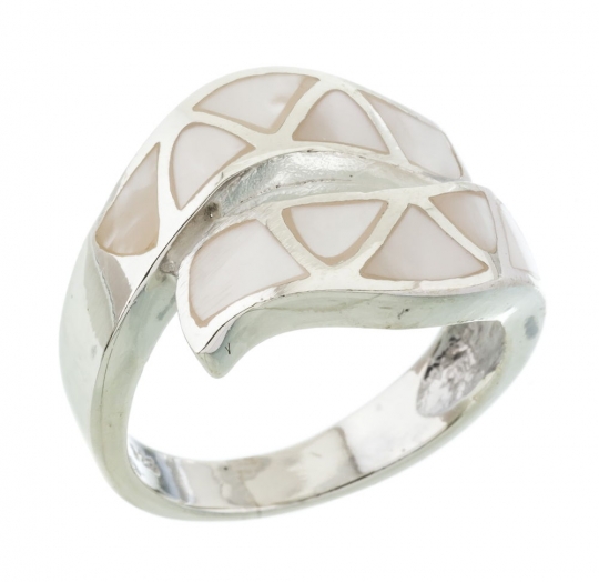 producto_5001_1 ANILLO VESTIGIO DE PLATA 925 CON NÁCAR - Imagen 1