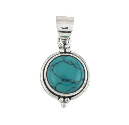 producto_8053_1 DIJE DE PLATA 925 CON PIEDRA NATURAL ENGARZADA - Imagen 1
