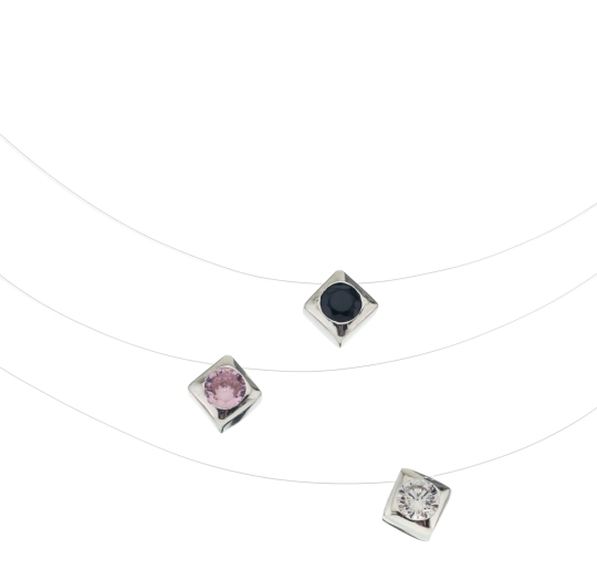 producto_8731_1 COLLAR DE TANZA CON CUBIC DE PLATA 925 - Imagen 1