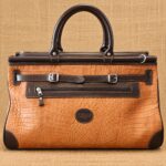 BOLSO HERMES GRANDE EN CUERO CROCCO