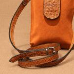 BANDOLERA DE CUERO GAMUZADO - Imagen 9