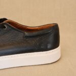 ZAPATILLA DE CUERO CON CORDONES - Imagen 4
