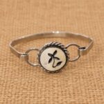 PULSERA DE ALPACA CON ASTA