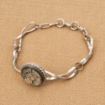 PULSERA ALPACA CON ASTA ESTILO OCHOS - Imagen 2