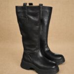 BOTA URBANA DE CUERO CAÑA ALTA