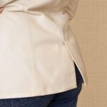 BLAZER MARFIL EN CUERO DE OVEJA - Imagen 7
