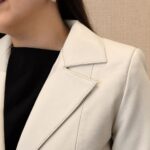 BLAZER MARFIL EN CUERO DE OVEJA - Imagen 4