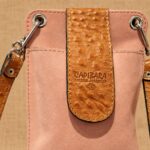 BANDOLERA DE CUERO GAMUZADO - Imagen 2