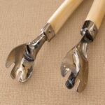 PINZA PARA HIELO DE ALPACA Y HUESO - Imagen 2