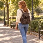 MOCHILA CUYO DE CUERO VACUNO - Imagen 2