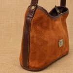CARTERA SEPIA EN CUERO DE CARPINCHO - Imagen 5