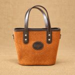 CARTERA BRUNA CUERO DE CARPINCHO - Imagen 4