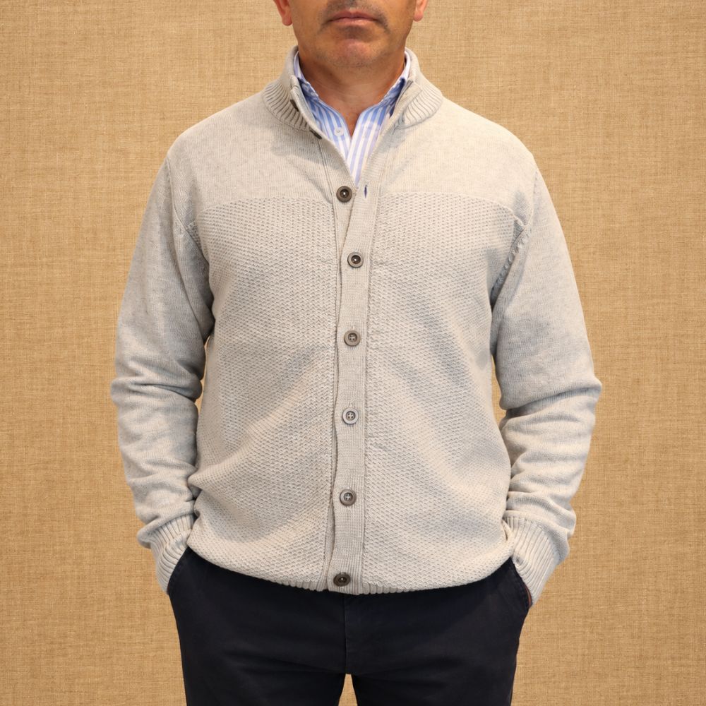 1180 (2) CARDIGAN CON BOTONES - Imagen 1