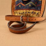 BANDOLERA DE TELA Y CUERO - Imagen 3