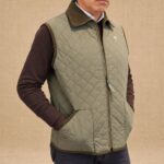 CHALECO MATELASSE DE HOMBRE CON CUELLO MICROFIBRA - Imagen 3