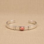 PULSERA SEMI ESCLAVA PIEDRA CENTRAL - Imagen 4