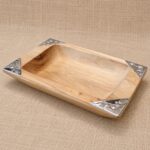 BATEA PACARÁ RECTANGULAR 25CM