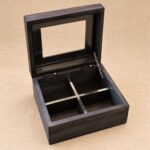 CAJA DE TÉ DE AGUAYO Y ALPACA DE 4 DIVISIONES - Imagen 2