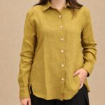 CAMISA DE LINO LISA - Imagen 3