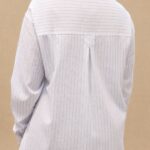 CAMISA DE LINO CON RAYAS - Imagen 7