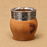 MATE IMPERIAL DE ALGARROBO CON VIROLA DE ACERO - Imagen 5