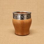 MATE IMPERIAL DE ALGARROBO CON VIROLA DE ACERO