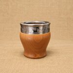 MATE IMPERIAL DE ALGARROBO CON VIROLA DE ACERO - Imagen 4