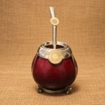 MATE SOL DE MAYO CON BOMBILLA