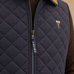 CHALECO MATELASSE DE HOMBRE CON CUELLO  DE CUERO - Imagen 4